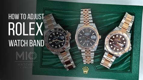 change rolex watch band|adjusting rolex oysterflex watch band.